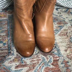 Sam Edelman Loren Saddle Heeled Leather 